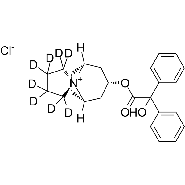 Trospium-d8 chloride (trospium d8 chloride)